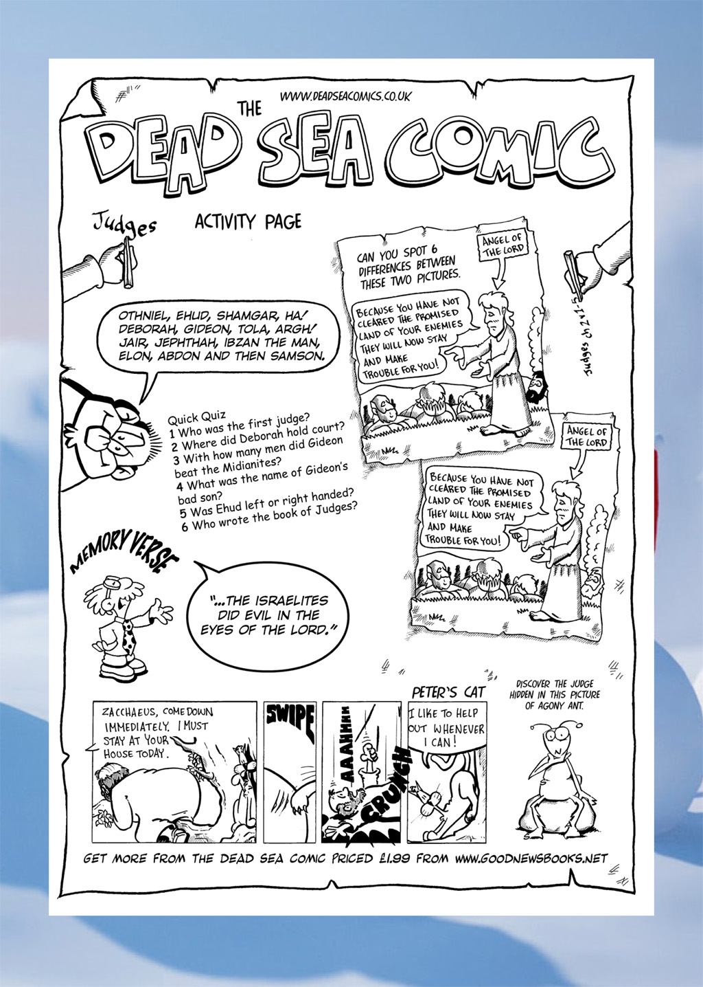 The Dead Sea Comic