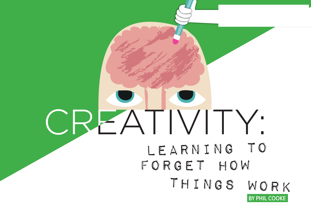 Creativity: Learning to Forget How Things Work